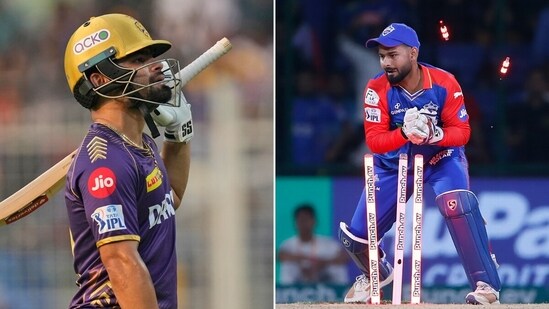 Rinku Singh (L) has been left out, while Rishabh Pant is the vice-captain in Sreesanth's squad of 15 (AP)