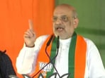 Union home minister and BJP leader Amit Shah