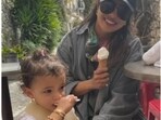 Priyanka Chopra with daughter Malti Marie Chopra Jonas. Priyanka Chopra with daughter Malti Marie Chopra Jonas.