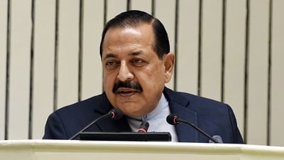 Union Minister Jitendra Singh reveals massive growth logged by startups in India. (ANI) Union Minister Jitendra Singh reveals massive growth logged by startups in India. (ANI)