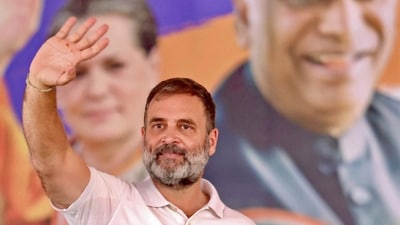 Congress leader Rahul Gandhi alleges BJP-BRS coalition in Telangana, claims Congress is true opposition force. (AICC) Congress leader Rahul Gandhi alleges BJP-BRS coalition in Telangana, claims Congress is true opposition force. (AICC)