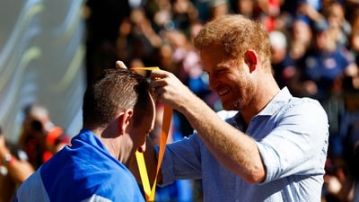 Prince Harry to illuminate St Paul’s with Invictus anniversary reading amidst security buzz. REUTERS/Piroschka Van De Wouw/File Photo (REUTERS)