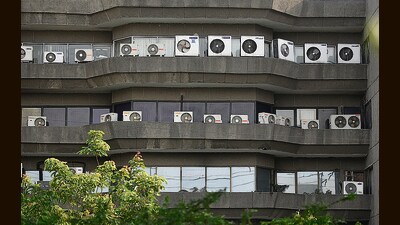 Currently, room air conditioners account for 38% of India’s energy consumption. (HT Photo) Currently, room air conditioners account for 38% of India’s energy consumption. (HT Photo)