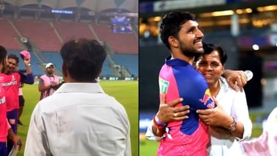 Kumar Sangakkara’s ultimate show of respect for Dhruv Jurel’s father Kumar Sangakkara’s ultimate show of respect for Dhruv Jurel’s father