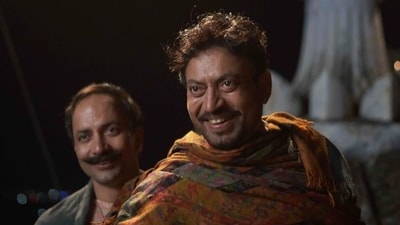 Babil Khan shared a bunch of pictures of late father Irrfan Khan on Instagram. Babil Khan shared a bunch of pictures of late father Irrfan Khan on Instagram.