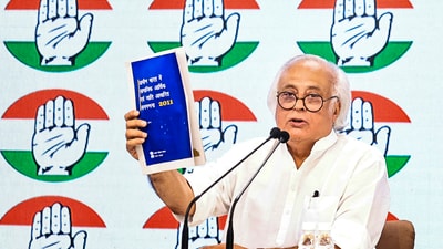 Congress leader Jairam Ramesh (PTI file photo) Congress leader Jairam Ramesh (PTI file photo)