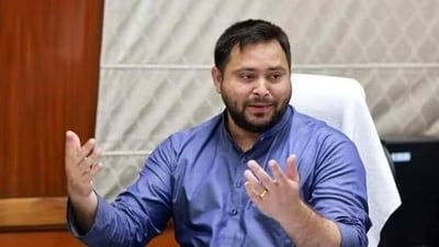 Rashtriya Janata Dal leader and former deputy chief minister of Bihar, Tejashwi Yadav. (File Photo by Santosh Kumar /Hindustan Times)