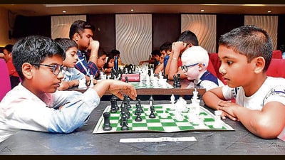 There were various categories such as Under-7, U-9, U-11, U-13, U-15, U-17, U-19 and open. (HT Photo)