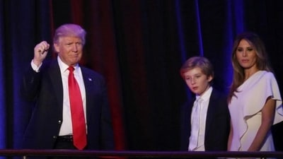 Maddie tried to substantiate her claim being in relationship with Barron by sharing their old pictures. (REUTERS) Maddie tried to substantiate her claim being in relationship with Barron by sharing their old pictures. (REUTERS)