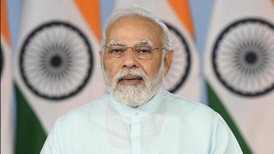 Modi will address public meetings in Pune, Solapur and Karad on Monday. (HT FILE)