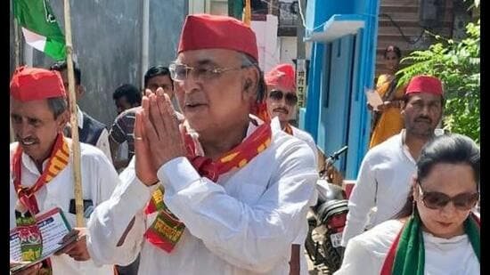 Samajwadi Party candidate from Lucknow Ravidas Mehrotra (Sourced)