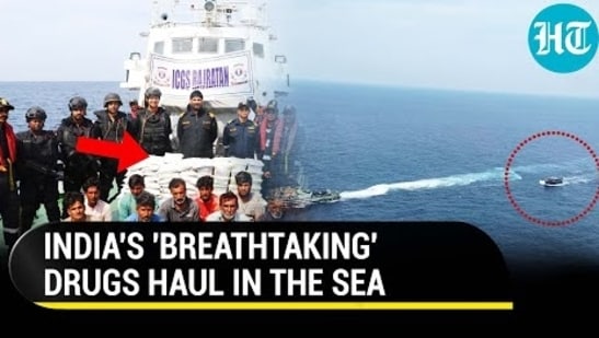 India Bust Pakistan's Plot: Drugs Worth  <span class='webrupee'>₹</span>6000000000 Seized In Middle Of The Sea