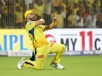 Chennai Super Kings' Daryl Mitchell during the match against Sunrisers Hyderabad Chennai Super Kings' Daryl Mitchell during the match against Sunrisers Hyderabad