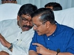 Delhi chief minister Arvind Kejriwal with former Jharkhand CM Hemant Soren in Ranchi. (ANI FILE) Delhi chief minister Arvind Kejriwal with former Jharkhand CM Hemant Soren in Ranchi. (ANI FILE)