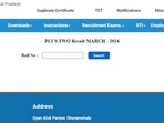 HPBOSE HP Board 12th Result 2024: Check Himachal Pradesh Class 12 marks released on hpbose.org.
