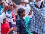 A severe heat wave is declared if the departure from normal temperature exceeds 6.4 notches.