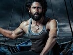 Naga Chaitanya in a still from Thandel.
