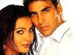 Lara Dutta starred opposite Akshay Kumar in her 2003 debut film, Andaaz Lara Dutta starred opposite Akshay Kumar in her 2003 debut film, Andaaz