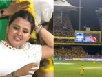 Sakshi Dhoni was in attendance at the Chepauk Stadium during CSK vs SRH Sakshi Dhoni was in attendance at the Chepauk Stadium during CSK vs SRH