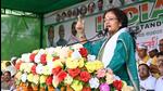 Kalpana Soren filed her nomination as the Jharkhand Mukti Morcha (JMM) candidate for the Gandey assembly by-election. (HT Photo)