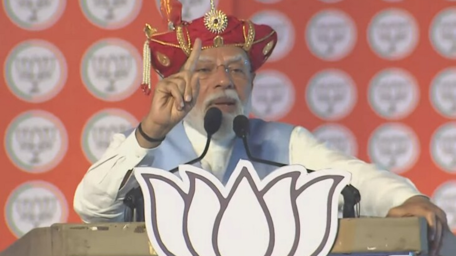 'Cong was prepared to put blame for 26/11 Mumbai terror attacks on holy saffron': PM Modi in Pune | Latest News India - Vimarsana News
