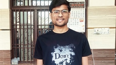 Abhishek Kumar is preparing for govt recruitment exams (HT Photo)