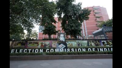 BJP delegation, led by IT minister Ashwini Vaishnaw, approached the Election Commission on Monday. (PTI)
