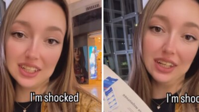 Russian woman Dinara said she is back in Moscow for a few days. (Instagram/dijidol)