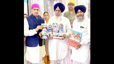 Gurdwara Vivah Asthan manager Jaswinder Singh Manager said that the work initiated by Sandhu will be source of inspiration for people of Punjab. (HT Photo) Gurdwara Vivah Asthan manager Jaswinder Singh Manager said that the work initiated by Sandhu will be source of inspiration for people of Punjab. (HT Photo)