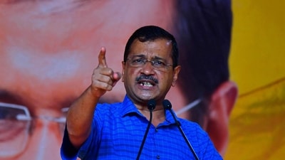 Kejriwal was arrested on March 21 by the Enforcement Directorate for alleged irregularities in the 2021-22 excise policy. (File Photo) Kejriwal was arrested on March 21 by the Enforcement Directorate for alleged irregularities in the 2021-22 excise policy. (File Photo)