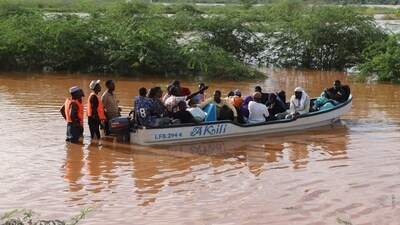 In a post on X, IFRC Secretary General and CEO Jagan Chapagain stated, "Kenya is facing a worsening flood crisis due to the combined effects of El Nino and the ongoing March-May 2024 long rains." (AP) In a post on X, IFRC Secretary General and CEO Jagan Chapagain stated, "Kenya is facing a worsening flood crisis due to the combined effects of El Nino and the ongoing March-May 2024 long rains." (AP)