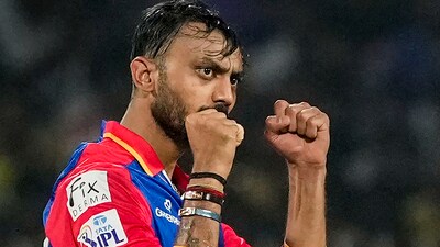 Meanwhile, Axar Patel took two wickets for DC. (PTI)