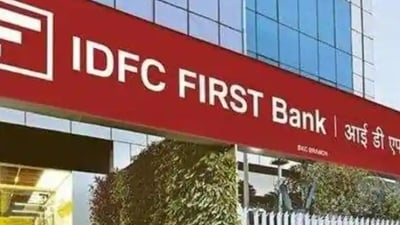 IDFC first bank share price: IDFC first bank announced its financial results for the fourth quarter of FY24. (Mint) IDFC first bank share price: IDFC first bank announced its financial results for the fourth quarter of FY24. (Mint)