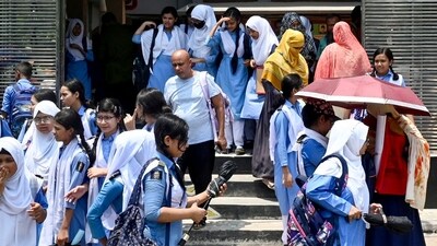 Classes of all government primary schools will remain closed till Thursday and educational institutions in 27 districts out of 64, including the capital Dhaka, will remain closed on Tuesday, the education ministry said on Monday. (AFP) Classes of all government primary schools will remain closed till Thursday and educational institutions in 27 districts out of 64, including the capital Dhaka, will remain closed on Tuesday, the education ministry said on Monday. (AFP)