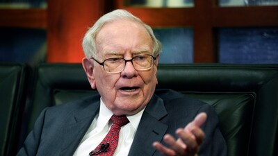 Berkshire Hathaway Chairman and CEO Warren Buffett speaks during an interview. (AP) Berkshire Hathaway Chairman and CEO Warren Buffett speaks during an interview. (AP)