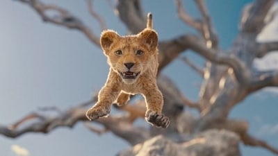 A still from the trailer of Mufasa: The Lion King. A still from the trailer of Mufasa: The Lion King.