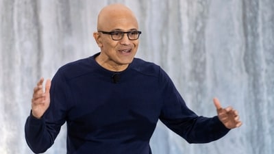 Microsoft CEO Satya Nadella marked his tenth year as Microsoft CEO this year capping a decade of stunning growth in the company. (AP) Microsoft CEO Satya Nadella marked his tenth year as Microsoft CEO this year capping a decade of stunning growth in the company. (AP)