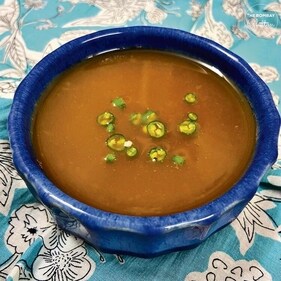 The sweet-tart side dish Aambya cho Khaar is a fave with Kokani households (Saher Khanzada aka The Bombay Glutton ) The sweet-tart side dish Aambya cho Khaar is a fave with Kokani households (Saher Khanzada aka The Bombay Glutton )