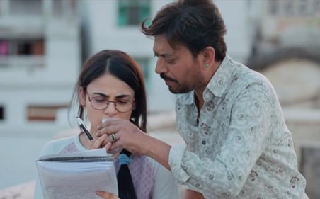 Radhikka Madan with Irrfan in Angrezi Medium Radhikka Madan with Irrfan in Angrezi Medium