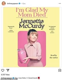 Britney Spears' post (Instagram) Britney Spears' post (Instagram)