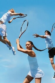 Challengers review: Mike Faist, Zendaya and Josh O’Connor play tennis players in the film. Challengers review: Mike Faist, Zendaya and Josh O’Connor play tennis players in the film.