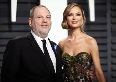 Producer Harvey Weinstein and his second wife and fashion designer Georgina Chapman. ( REUTERS/Danny Moloshok) Producer Harvey Weinstein and his second wife and fashion designer Georgina Chapman. ( REUTERS/Danny Moloshok)