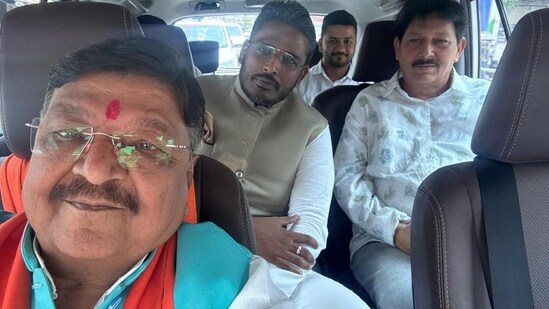 Indore will go to polls in the fourth phase of the ongoing Lok Sabha election on May 13. (Kailash Vijayvargiya | Official X account) (HT_PRINT)