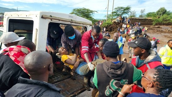 At least 35 people have been killed while dozens of others have gone missing after a dam burst in southern Kenya as the country has been facing weeks of heavy rains and devastating flash floods, CNN reported.(AP)