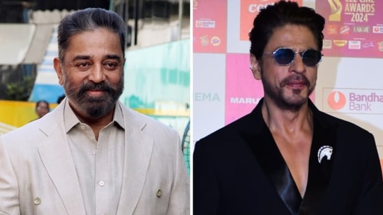 Kamal Haasan talked about Shah Rukh Khan in a recent chat.