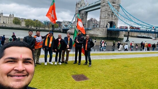Participants, adorned in vibrant hues, radiated positivity and&nbsp;fervour&nbsp;as they marched in unison, echoing their endorsement for Prime Minister Modi, the release added.(X/@OFBJPUK)