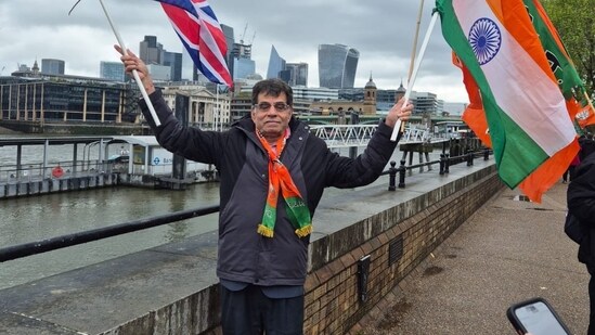 The scenic route commenced from Westminster Pier, traversing through the heart of London and culminating at the iconic Tower Bridge.&nbsp;(X/@OFBJPUK)