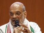 Amit Shah was addressing a rally in West Bengal (PTI file photo)