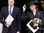 Prince William- Kate Middleton: Britain's Prince William, Prince of Wales and Catherine, Princess of Wales, depart following the annual Commonwealth Day Service at Westminster Abbey in London, Britain.