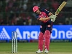 England's Jos Buttler plays a shot during the Indian Premier League (IPL) Twenty20 cricket match between Rajasthan Royals and Mumbai Indians England's Jos Buttler plays a shot during the Indian Premier League (IPL) Twenty20 cricket match between Rajasthan Royals and Mumbai Indians